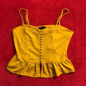 Forever21 spaghetti strap crop top